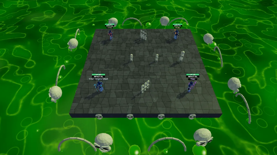 Venom Sanctum arena captured in Unity